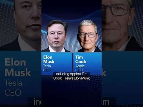 Trump Invites CEOs Musk, Cook and More China Trip