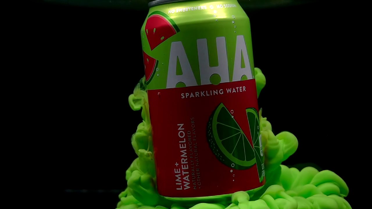 AHA Sparkling Water Product Video