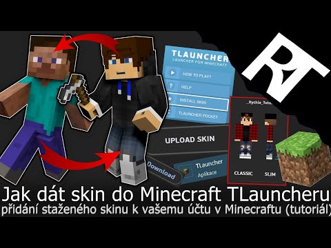 Jak si dát skin do Minecraftu TLauncher pro WAREZ účet – Jak změnit skin v Minecraft (tutoriál)