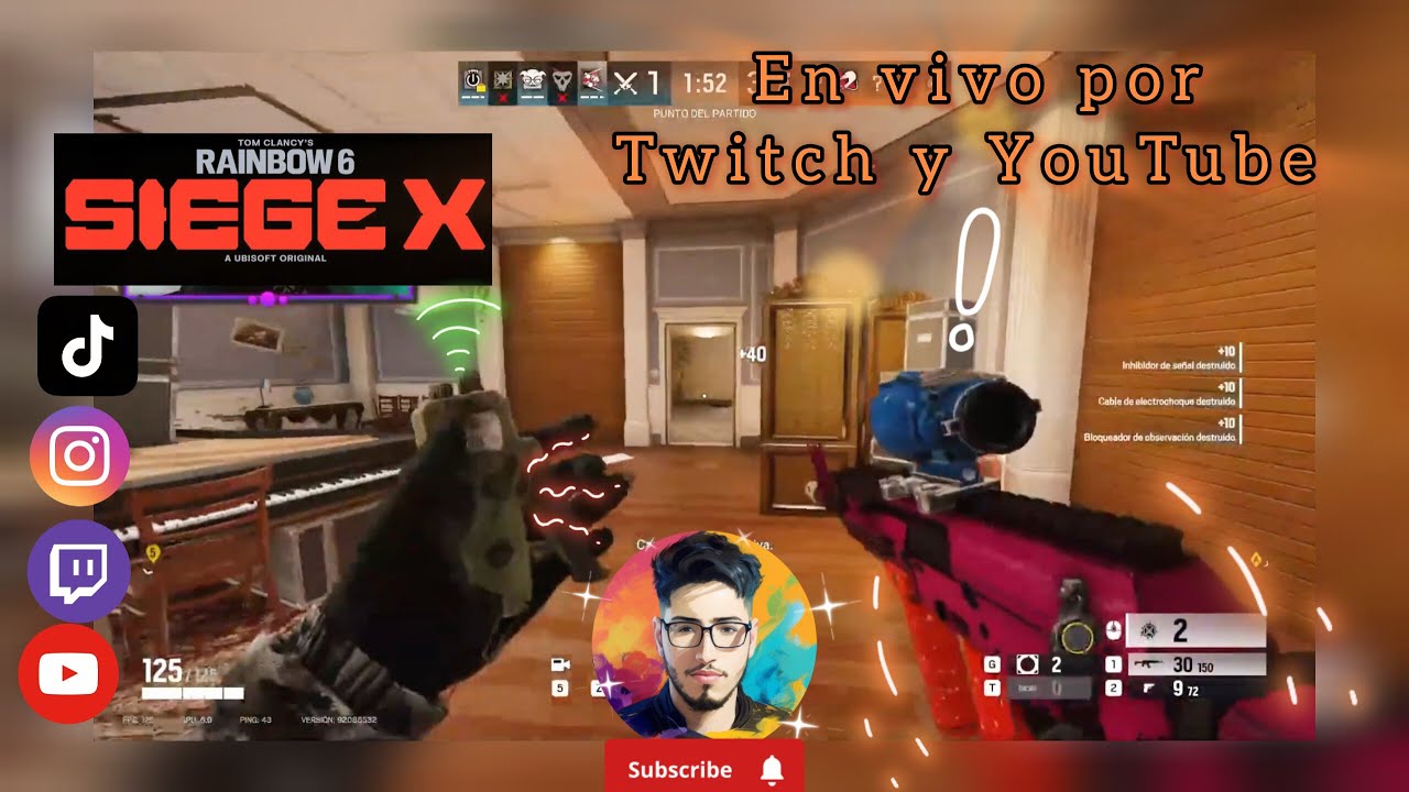 Rainbow six en vivo de domingo con amigos!! Charla y Gameplay en Twitch ...