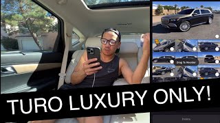 TURO LUXURY MARKET ONLY! (NO CHEAP CARS ON TURO) "My Turo Car Rental Business in Las Vegas"