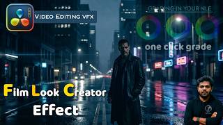 Film look creator in Davinci resolve Studio 21 . Color grade in edit page like dehancer