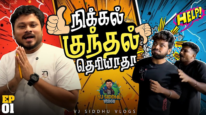 இது எங்க போய் முடிய போகுதோ😰 | Delta Food Series | Ep - 01 | Vj Siddhu Vlogs