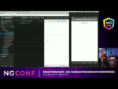 Using StackBlitz & Angular for Rapid App Prototyping - Eric Simons and Albert Pai