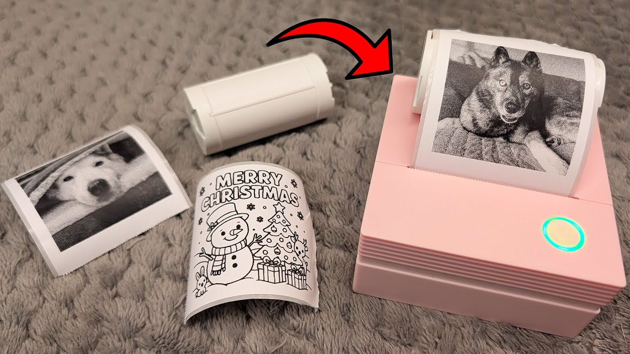 Print Your Own STICKERS With this Thermal Label Printer! - YouTube