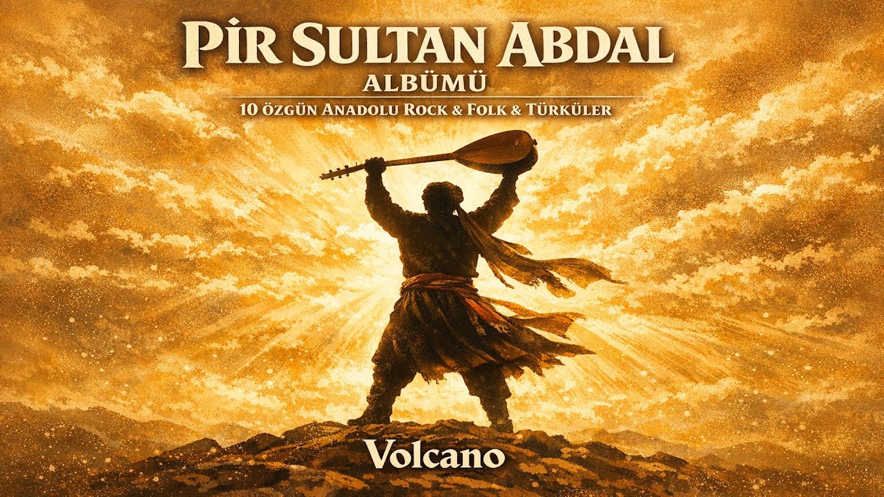 Pir Sultan Abdal Albümü - Volcano | 10 Özgün Anadolu Rock & Folk & Türküler