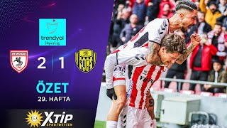 Merkur-Sports | Y. Samsunspor (2-1) MKE Ankaragücü - Highlights/Özet | Trendyol Süper Lig - 2023/24