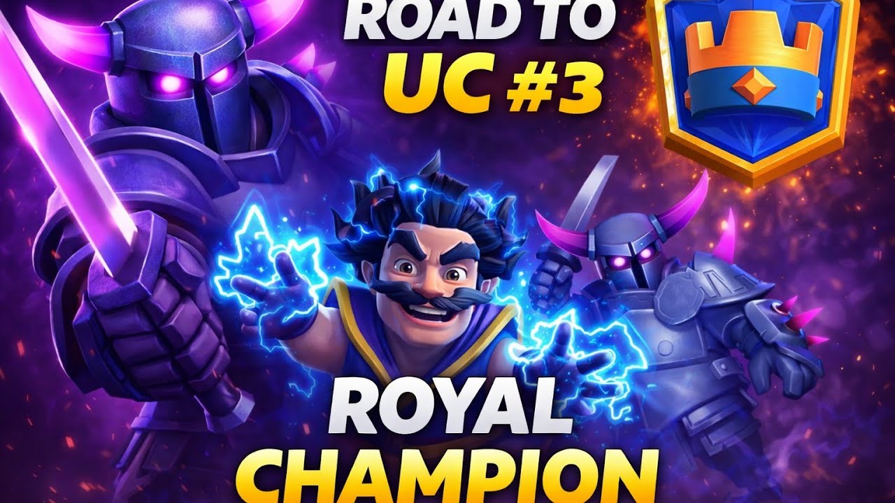 This Meta Is Tough… PEKKA Bridge Spam to Royal Champion | RAD TO ULTIMATE CHAMPION PART 3