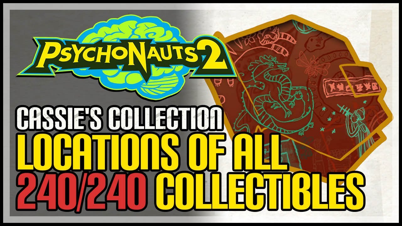 Psychonauts 2 Collectibles - Video Games Blogger