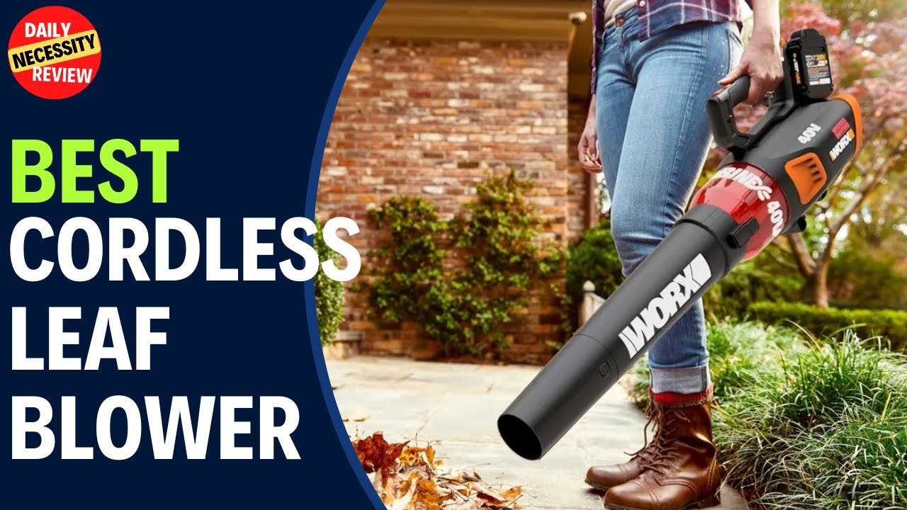 Best Cordless Leaf Blowers Top 5 Best Cordless Leaf Blower Review
