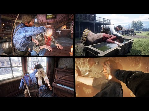 RARE Combat Moves You may NOT have Seen in Red Dead Redemption 2