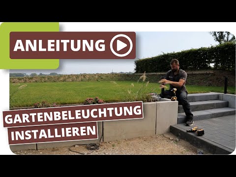 LED-Gartenbeleuchtung planen und