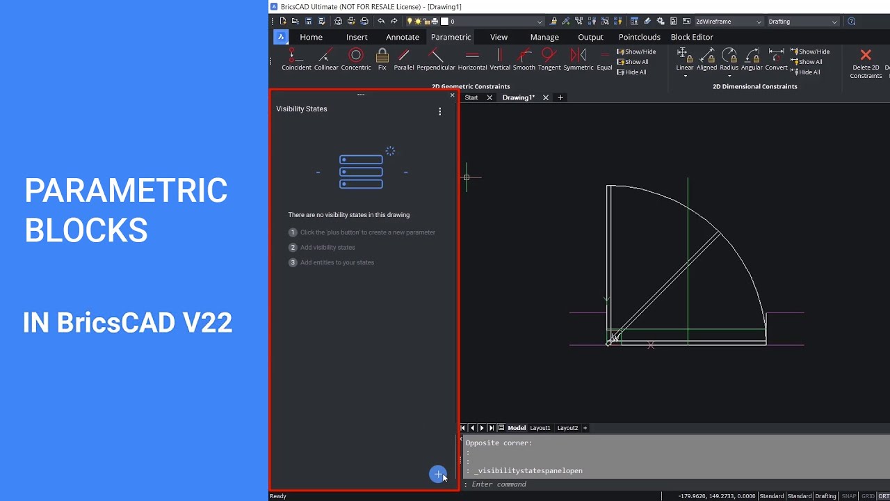 PARAMETRIC BLOCKS IN BricsCAD V22 YouTube