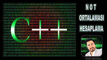 C++ DERSLERİ 2 : NOT ORTALAMASI HESAPLAMA | int , float , if , else
