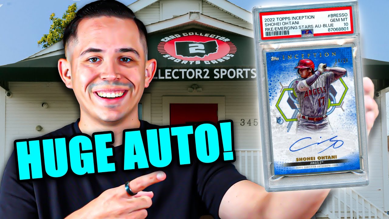 We Bought A HUGE Shohei Ohtani Auto At Our Card Shop! 🔥