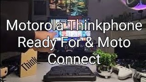 Motorola Thinkphone... How to use Ready For & Moto Connect, we have Options!!!