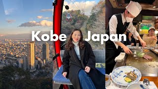KOBE VLOG 🇯🇵 Day trip to Kobe Japan — things to do: Ropeway, Trying out Kobe Beef 🚠🥩