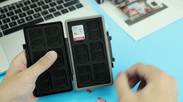 JJC JCR-NSMSD36 Card Case for Micro SD/TF/MSD and Nintendo Switch Game Card