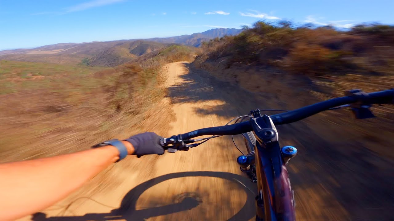 Обзорная трасса для горного велосипеда в каньоне Сикамор (Малибу)