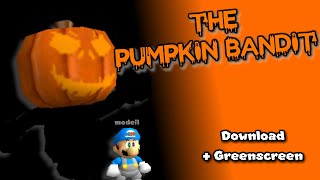 [SM64 Model Release] The Pumpkin Bandit (With Greenscreen)