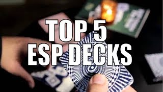 Best Playing Cards - TOP 5 ESP Decks and Books of 2018 Resimi