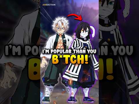 Who Is The Most POPULAR Hashira Part 01 Shorts Hashira Demonslayer 