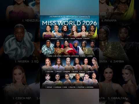 👗✨ MISS WORLD 2026 | VIETNAM BEAUTY FASHION SHOW STANDOUTS 💎🇻🇳