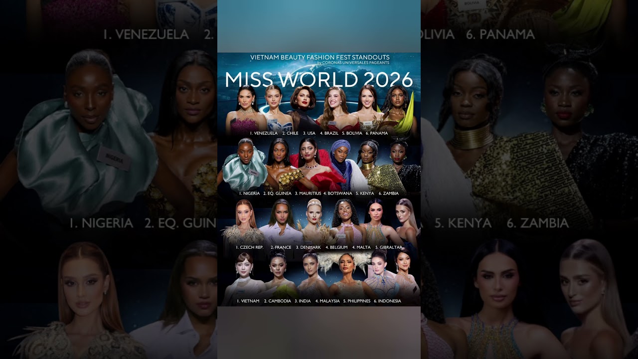 👗✨ MISS WORLD 2026 | VIETNAM BEAUTY FASHION SHOW STANDOUTS 💎🇻🇳