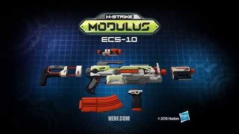 2015 NERF Modulus ECS-10 Blaster