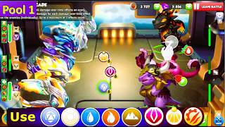 Pool 1 | 4th week Water Whisp Neomico Tyrant event Dungeon-Dragon Mania legends | DML screenshot 3