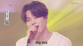 [HD] [20200718] BTS (방탄소년단) - Stay Gold Cut @ ＮHＫ総合 Resimi