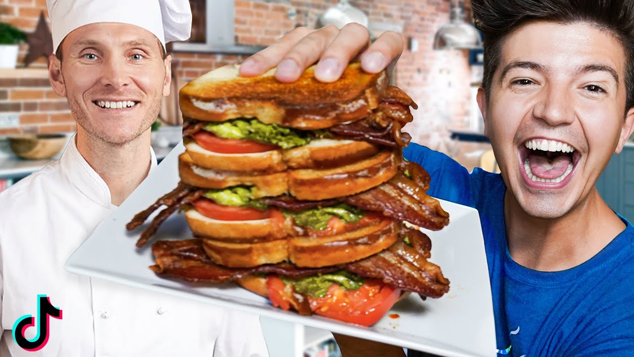 I Hired a Professional Chef to Test TikTok Food Hacks YouTube