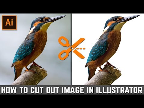 Video: Cara Memotong Gambar Di Illustrator