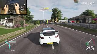 Renault Clio 2013 Forza Horizon 4 Road Racing Thrustmaster Trs300 4K Gameplay
