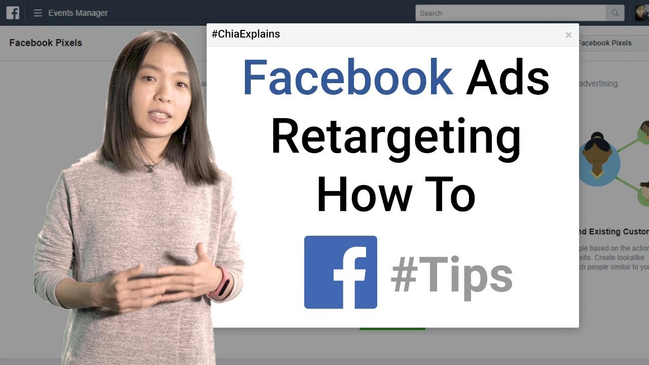  Update New  NEW Beginner's Guide to Facebook Retargeting Ads 2019 - FB Pixel, Custom Audiences | #ChiaExplains