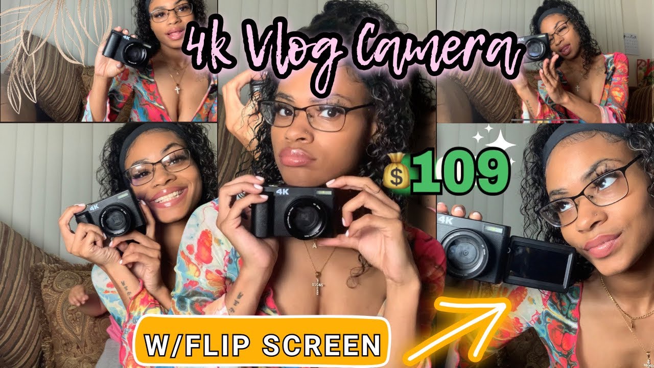 $109 Amazon 4k Femivo Youtube Vlogging Camera W/Flipscreen Review