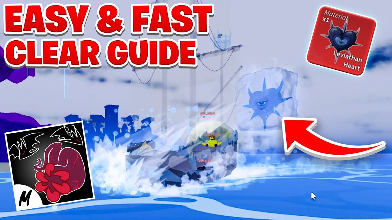 Blox Fruits Leviathan Heart - How to Get Cold Heart - Try Hard Guides