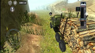 Truck Simulator Offroad 4 in mobile game screenshot 2