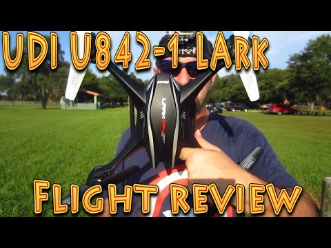 REVIEW: UDI U842-1 Lark (UDI U842 Falcon) 2.4ghz FPV Drone!!! (10.12.2015)