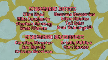 SpongeBob SquarePants - End Credit (English) (S9)