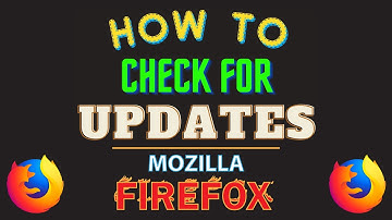 How To Manually Check For Updates In The Mozilla Firefox Web Browser | PC Tutorial