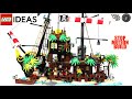 LEGO 21322 レゴ  赤ひげ船長の海賊島 Pirates of Barracuda Bay 海賊船 Pirate Ship アイデア idea コマ撮り STOP MOTION BUILD