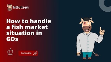 How to handle a fish market situation in GDs