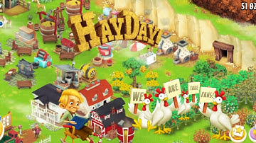 hay day harvesting 4 time & remove all tree level 156 #games #hayday #farming hay day