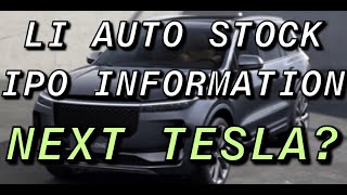 New Electric Vehicle Stock IPO THIS WEEK! | Li Auto Stock Analysis and Recent News