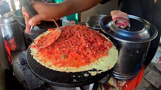 Never seen before dosa street food