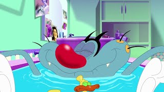 Oggy và những chú gián tinh nghịch |  Bồn tắm | S06E22 | phim hoạt hình