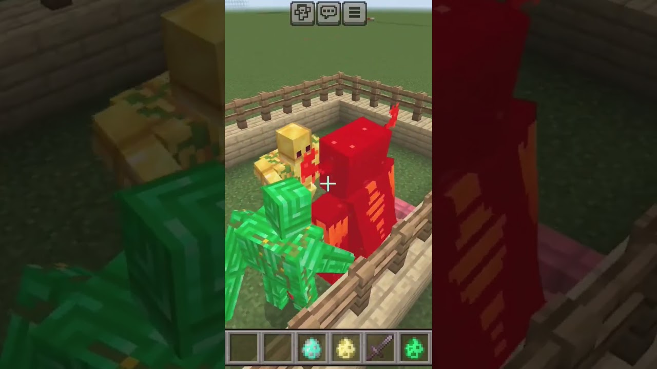 corrupted warden vs New Golem ll Minecraft world