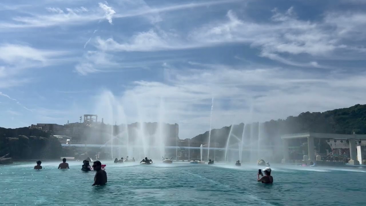 ラグーナ噴水ショー 　高音質：4k (アナウンス無)