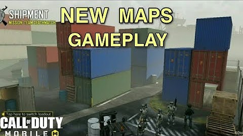 *New* SHIPMENT MW And SHOOTHOUSE Map GAMEPLAY in cod mobile | #betaserver